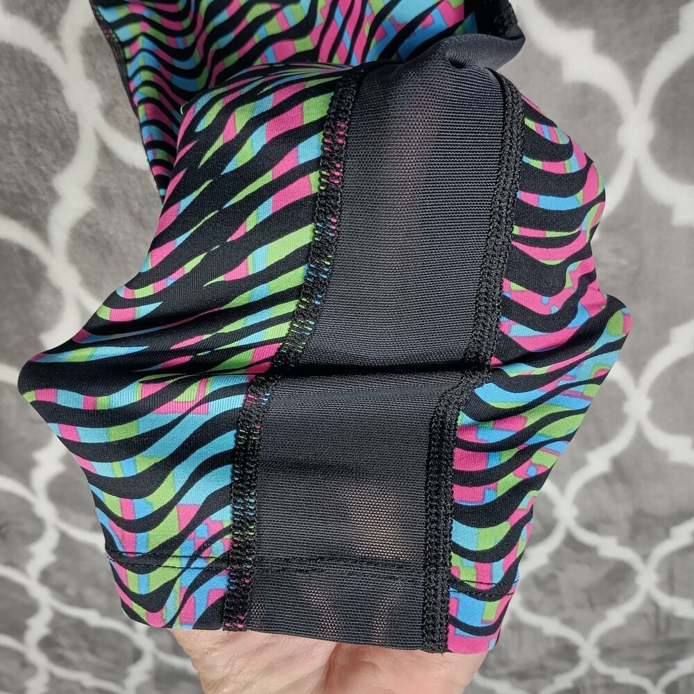 Nike Epic Lux Leggings Women Small Multicolor Dri Fit Running Cropped Sidewinder - Picture 6 of 12